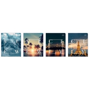 Zeszyt A5/96K kratka M 70g UV Travel (10szt)